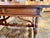Brown Italian Baroque-Style Writing or Side Table in Walnut, 19th Century For Sale - Image 8 of 14