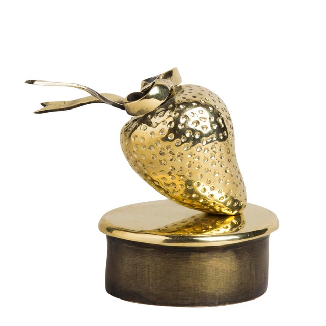 "Strawberry" Contemporary Bronze Sculpture For Sale - Image 4 of 4