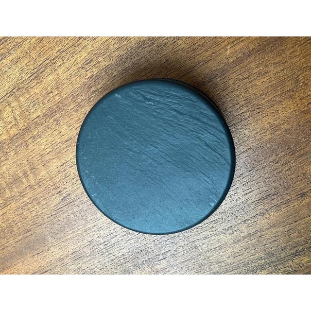 Postmodern Postmodern Box with Slate Lid, 1980s For Sale - Image 3 of 13