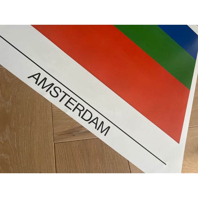 Ellsworth Kelly Ellsworth Kelly (1923-2015), Blue, Green,Red I, 1964-65, Copyright Ellsworth Kelly, 2012 Exhibition Poster,, Printed in the Netherland For Sale - Image 4 of 7