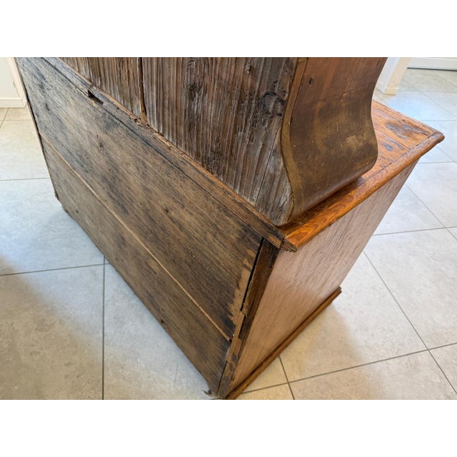 Rustic Bookcase in Natural Wood For Sale - Image 17 of 18