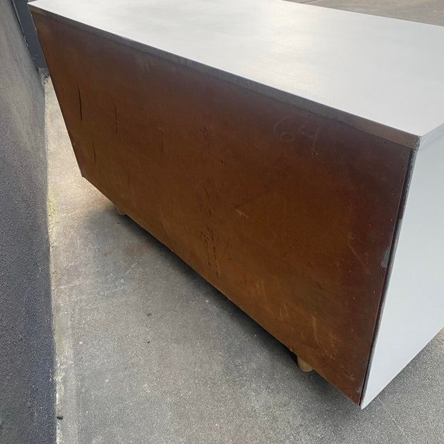 1960s Vintage Upcycled Painted Mid Century Sideboard Buffet For Sale - Image 11 of 12