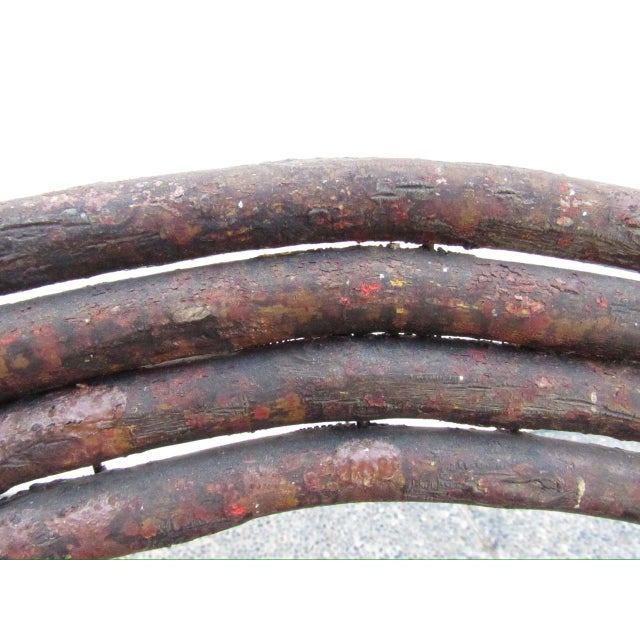 Antique Folk Art Bentwood Twig Chair For Sale - Image 14 of 18