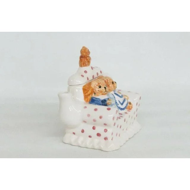 This adorable vintage Teapot is made of ceramic. This gorgeous teapot is stamped on the bottom " Tea Nee / Teddy Teapot...