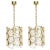 Petite German Gilded Brass Pendants by Sciolari for Palwa, 1970s, Set of 2 For Sale - Image 14 of 14
