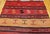 Mid 20th Century Vintage Turkish Kilim Runner, Handwoven Wool, Stripe Pattern, Brick Red, 3x13 For Sale - Image 5 of 9