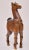 Figurative Vintage Carved Wooden Horse For Sale - Image 3 of 11