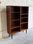 Mid-Century Modern Rosewood Bookcase Unit With Tapered Legs Storage Display Denmark 1960s For Sale - Image 3 of 10