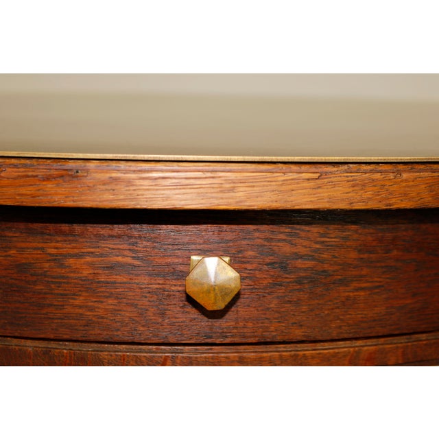 Vintage Round Wooden Table, 1920s For Sale - Image 15 of 18