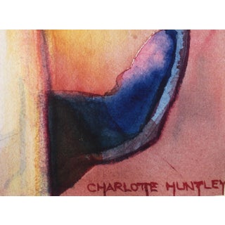 Charlotte Huntley, Man Riding a Camel, Circa 1980 For Sale