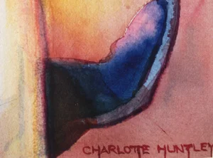 Charlotte Huntley, Man Riding a Camel, Circa 1980