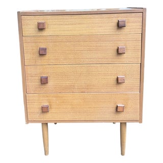Mid-Century Modern Chest of Drawers in Teak, 1960s For Sale