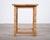 1970s Brutalist Danish Oak Side Table attributed to Henning Kjærnulf, 1970s For Sale - Image 5 of 7
