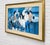 Mid-Century Modern Large Vintage Framed Figurative Wall Art | Four Women at a Café | 59" X 40", C. 1970's For Sale - Image 3 of 12
