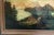 Antique Landscape Painting - Atmospheric Mountains Around a Camp For Sale - Image 4 of 13