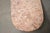 1960s Refinished Cherry Pink Marble and Brass Coffee Table For Sale - Image 4 of 11