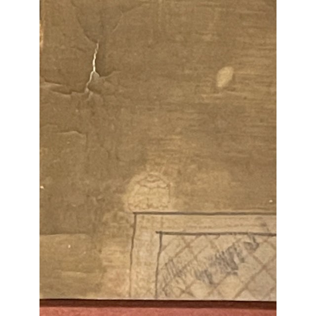Beige 18th C. Indian Gouache Painting For Sale - Image 8 of 12