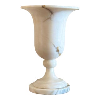 Mid 20th Century Italian Grand Tour Alabaster Urn Lamp For Sale