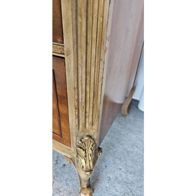 French Provencial Dresser, Gilded Wood, Circa 1930's For Sale - Image 17 of 18