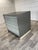 A- 364 vintage 10 drawer commode made of iron for paperwork or paintings +-1970 slovakia lock and key missing in very good...