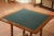 Wood 19th Century French Louis XIII Walnut Envelope Card Table With Drawer For Sale - Image 7 of 11