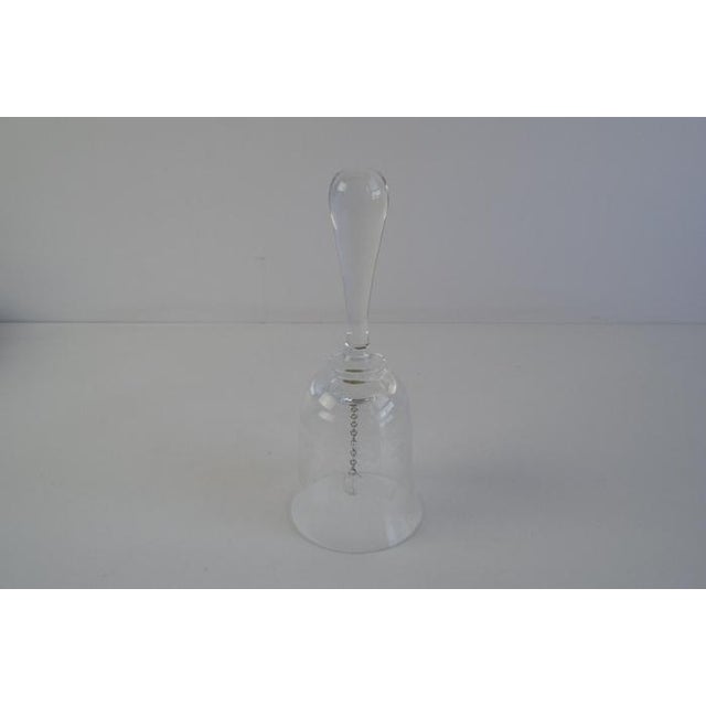 Vintage Glass Bell, 1960s For Sale - Image 3 of 9