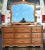 Henry Link Furniture Ornate and Partial Gilt Dresser With Lenoir Plated Wall Mirror For Sale In Washington DC - Image 6 of 10