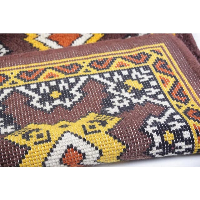 Mid-Century Czechoslovakian Wool Runner Rug, 1960s For Sale - Image 6 of 8