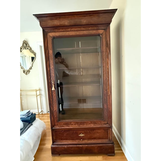 American Empire Mahogany Armoire, C.1840-1850 For Sale - Image 9 of 9