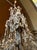 19th Century Italian Louis XV Style Murano Glass and Crystal 12-Light Cage Chandelier For Sale - Image 9 of 12