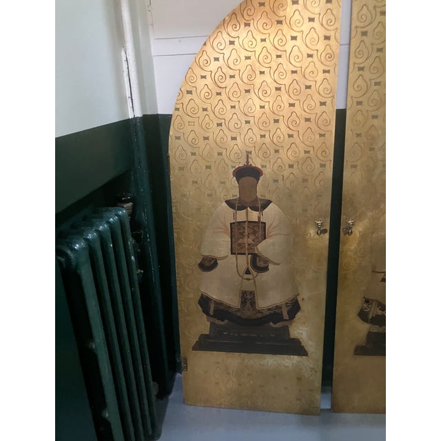 These doors were the top to a built in cabinet and I have renovated and don’t have a place for them now. Lovely and unique...