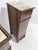 Sicilian Hand-Carved Bedside Tables with Marble Tops, 1940, Set of 2 For Sale - Image 14 of 18