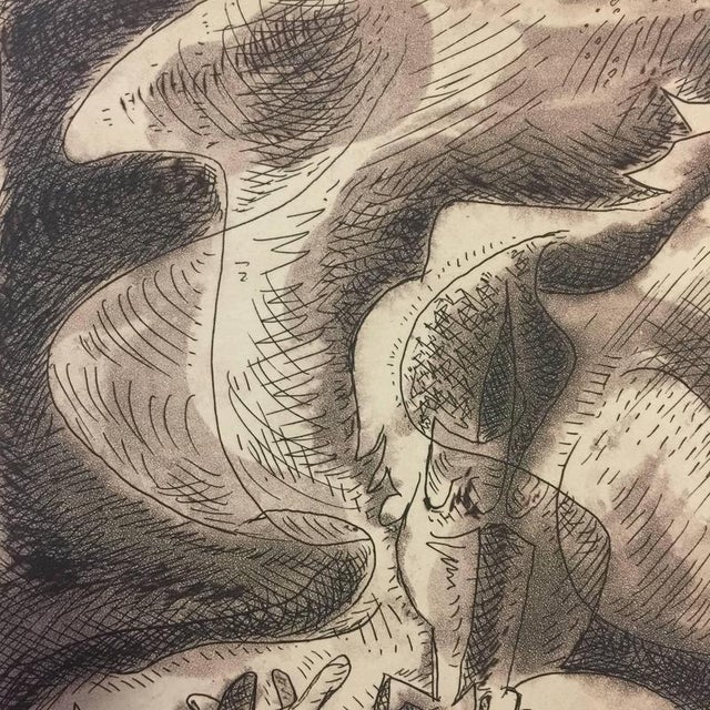 André Masson, Andromeda, Edition of 50, 1960s, Etching For Sale - Image 3 of 6
