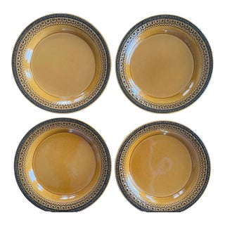 1970s Set of Four (4) Franciscan Creole 10.5” Plates For Sale