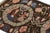 Handwoven in a wool flatweave circa 1880-1890, this 2x3 antique Swedish tapestry is a rich treasure from the Scandinavian...
