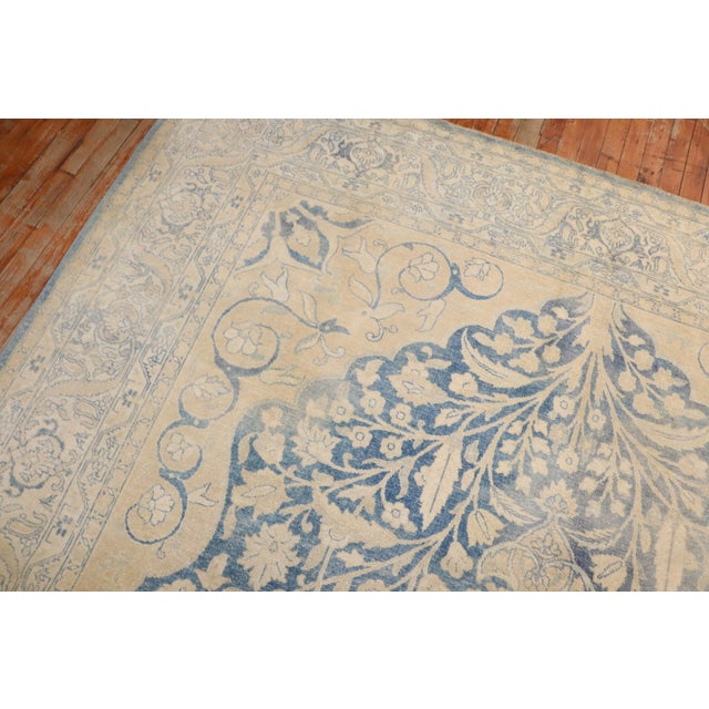 Antique Zabihi Collection Persian Tabriz Rug For Sale In New York - Image 6 of 12