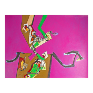 Abstract Acrylic Painting by James L. Bruch