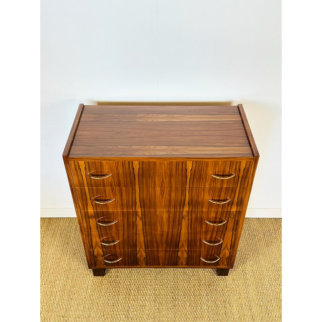Vintage Rosewood Chest of Drawers, 1960s For Sale - Image 4 of 12