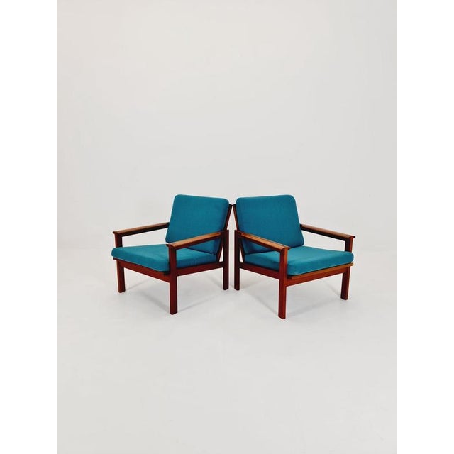 Mid-Century Modern Easy Lounge Chair by Illum Wikkelso for Niels Eilersen, 1960s For Sale - Image 11 of 11