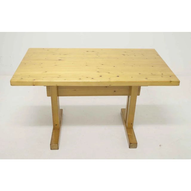 Les Arcs Dining Table by Charlotte Perriand, 1960s For Sale - Image 9 of 9