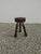 Antique Brutalist Stool in Turned Wood DLG by Charles Dudouyt, 1970s For Sale - Image 11 of 15