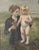 Heinrich Pforr, Nude Boy – Mother Erna with Son Walter, Oil Painting on Canvas For Sale - Image 7 of 13