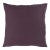 Schumacher Jumi Stonewashed Linen 18" Pillow In Aubergine For Sale