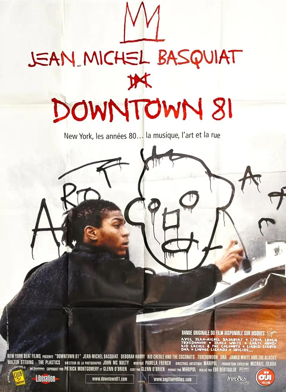 JEAN-MICHEL BASQUIAT DOWNTOWN81 ポスター Basquiat Downtown 81 Poster | Chairish