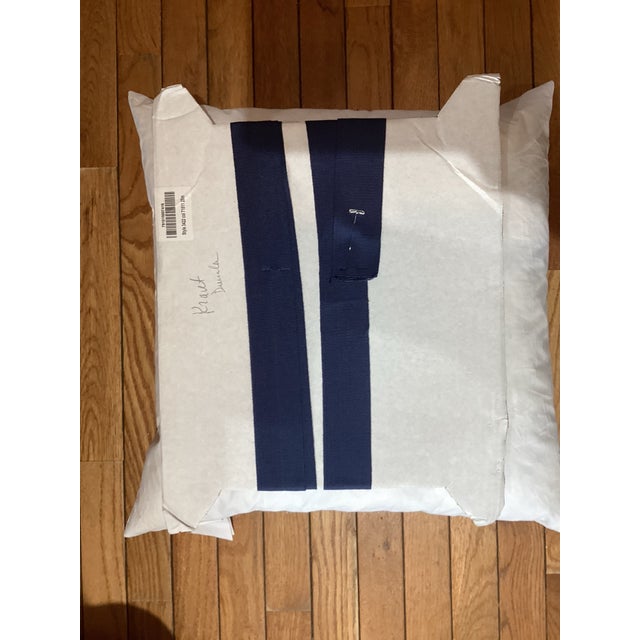 Kravet trim 2 1/2 yards in navy blue matte