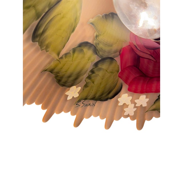 1950s Art Nouveau Signed Lamp For Sale In Los Angeles - Image 6 of 6