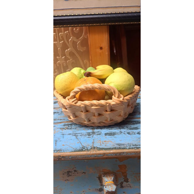 1970s Manises Ceramic Fruit Bowl, 1970 For Sale - Image 5 of 11
