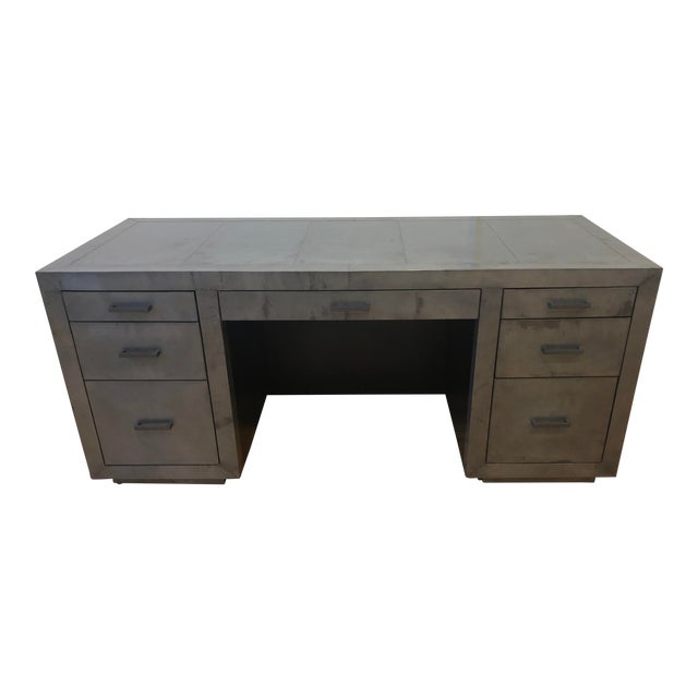 Restoration Hardware La Salle MetalWrapped Desk Chairish