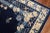 Vintage Navy Chinese Peking Rug - 8'11" x 11'6" For Sale - Image 4 of 8