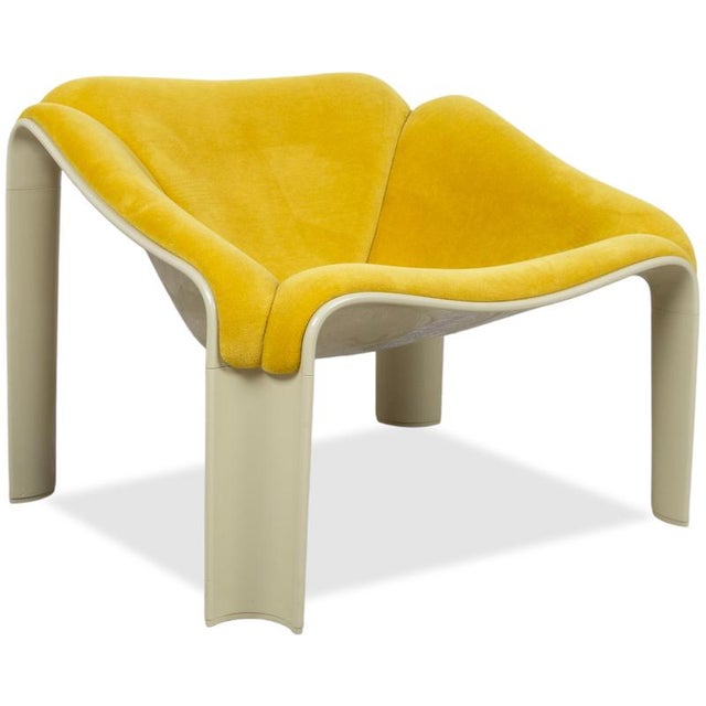 F300 Lounge Chair in Yellow Fabric from Gubi For Sale - Image 13 of 13